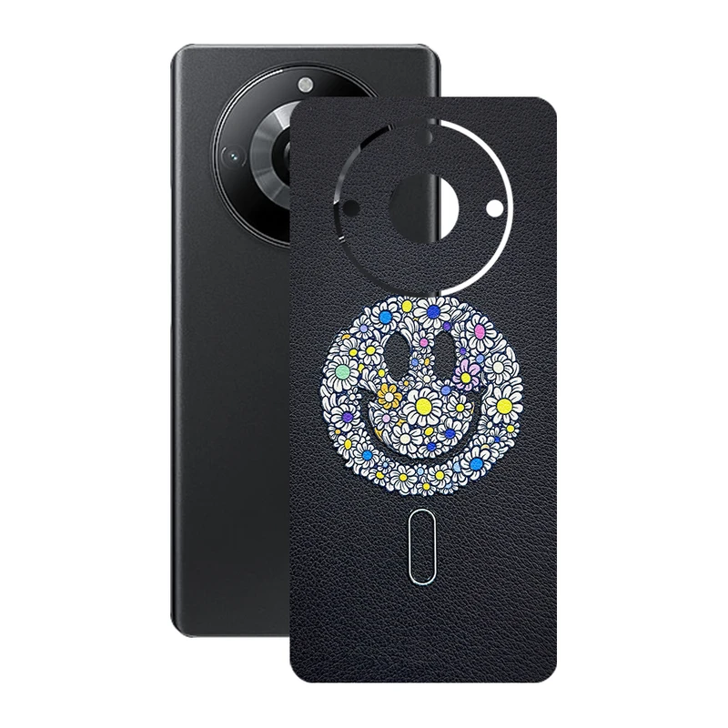 برچسب پوششی ریمکس مدل Leth طرح لبخند مناسب برای گوشی موبایل ریلمی 11 Pro Plus