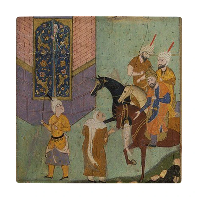 زیر لیوانی طرح مینیاتور ایرانی کد    2687043_113