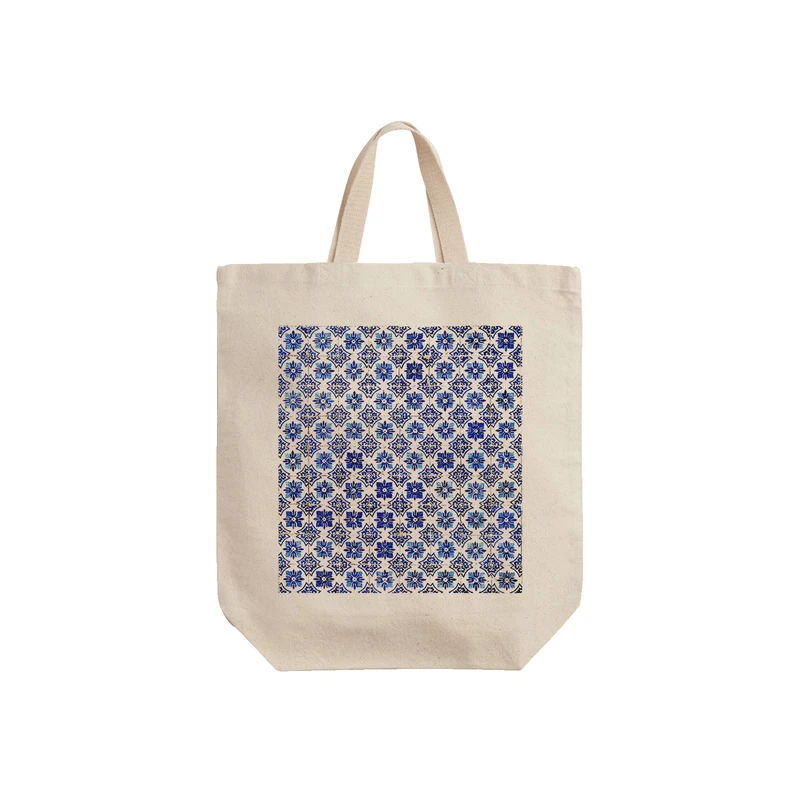 ساک خرید ترمه طراحان ایده مدل کاشی حمام کد cfp1020 - S