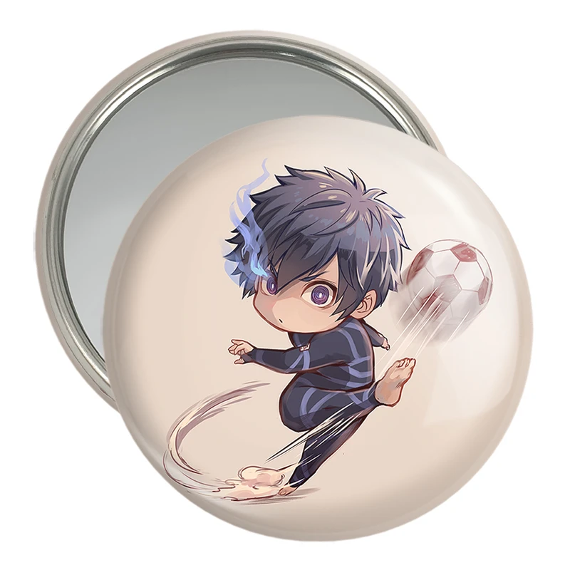 آینه جیبی خندالو مدل یویچی انیمه Blue Lock کد 24390