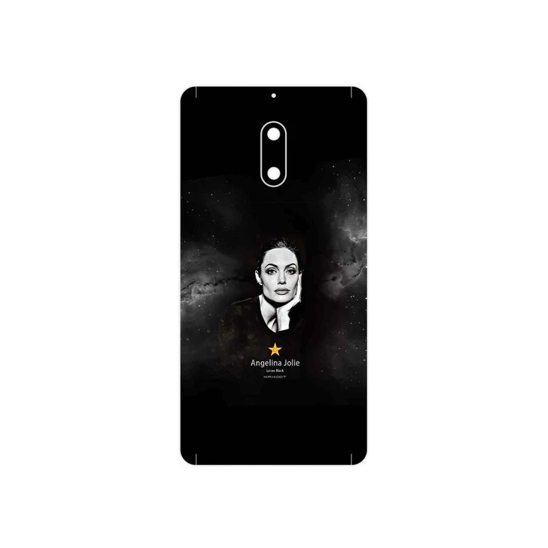 برچسب پوششی ماهوت مدل Angelina Jolie مناسب برای گوشی موبایل نوکیا 6