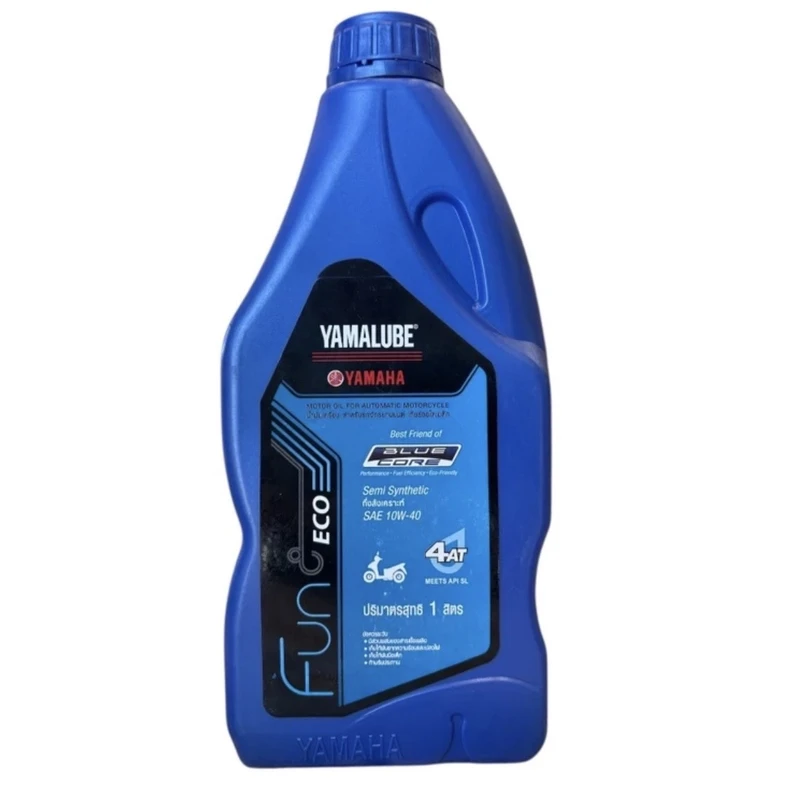 روغن موتور سیکلت نیمه سنتتیک یامالوب مدل SL 10W-40 حجم 1 لیتر