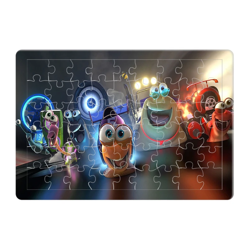 پازل 54 تکه هومرو مدل PL758 طرح انیمیشن توربو