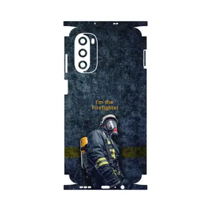 MAHOOT Firefighter-FullSkin Cover Sticker for Motorola Moto G52