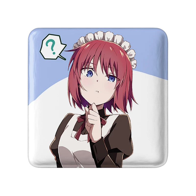 مگنت خندالو طرح بازی تسوکی هیمه‌ (Tsukihime) مدل مربعی کد 34552