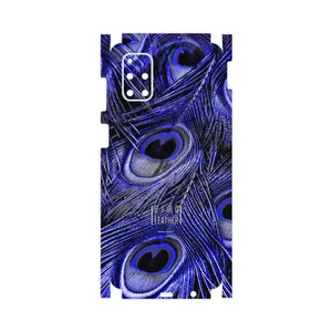 MAHOOT Purple Feather-FullSkin Cover Sticker for Samsung Galaxy M51