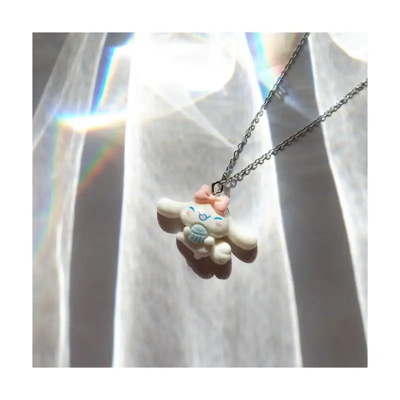 گردنبند زنانه مدل خرگوش سینامورول و شیرینی