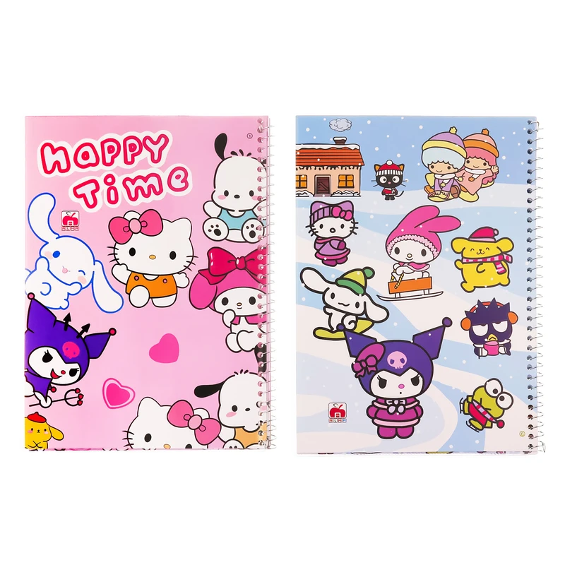 دفتر مشق 80 برگ نهال طرح کرومی مدل 1010 بسته 2 عددی