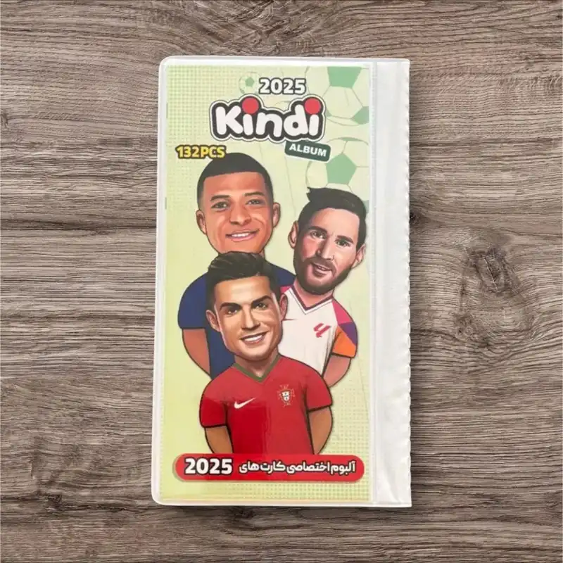 اسباب بازی شانسی کیمدی مدل آلبوم کارت های فوتبال 2025