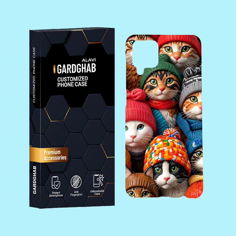 کاور گارد قاب علوی مدل حیوانات مناسب برای گوشی موبایل سامسونگ Galaxy A12