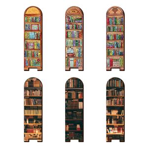 نقد و بررسی نشانگر کتاب لوکسینو مدل قفسه کتابخانه طرح کتاب لند مجموعه 6 عددی توسط خریداران