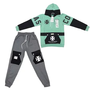 ست هودی و شلوار بچگانه مدل sky divings کد 807