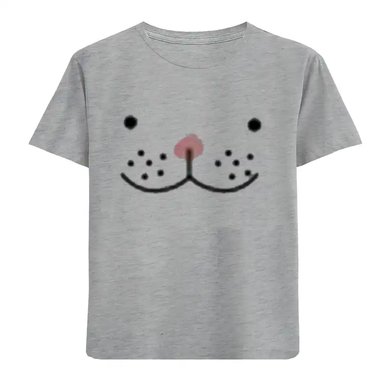 تی شرت آستین کوتاه بچگانه مدل پیشی D25