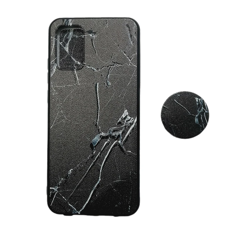 کاور طرح آبرنگی مدل a03s مناسب برای گوشی موبایل سامسونگ Galaxy A02S / M02S به همراه پاپ سوکت 