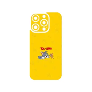 MAHOOT Tom and Jerry Cover Sticker for Apple iPhone 15 Pro