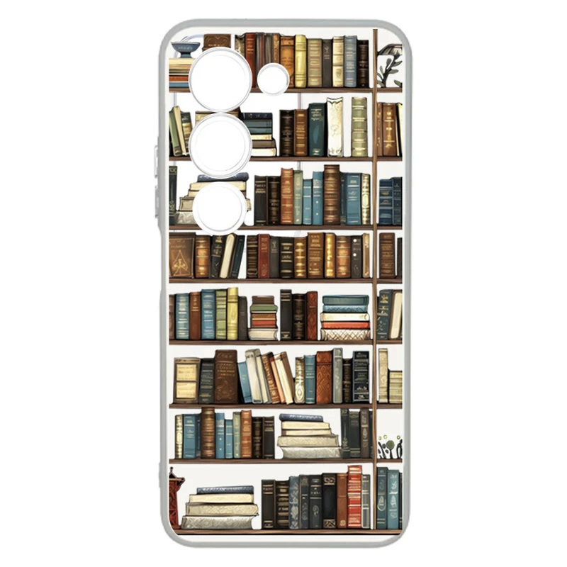 کاور طرح Library مناسب برای گوشی موبایل شیائومی Redmi 15 4G
