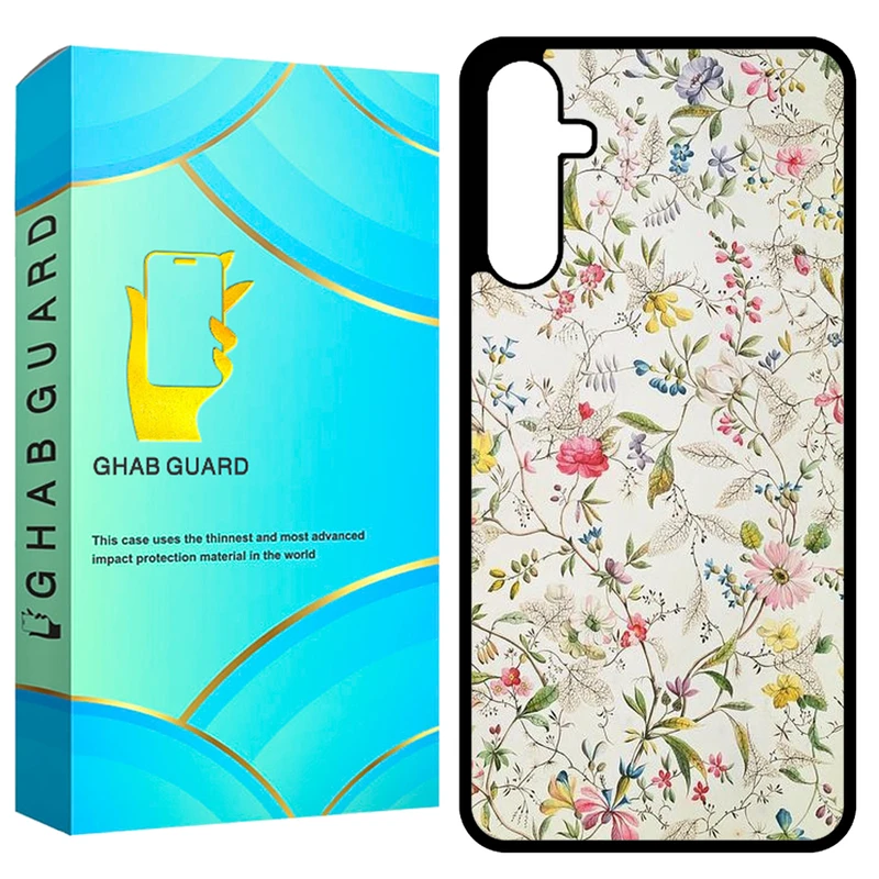 کاور قاب گارد طرح گل مدل GCHPA24 مناسب برای گوشی موبایل سامسونگ Galaxy A24 4G