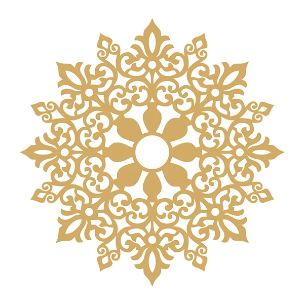 گل سقفی مدل 1301 سایز 59.5x59.5 سانتی متر