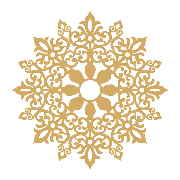 گل سقفی مدل 1301 سایز 59.5x59.5 سانتی متر