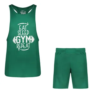 ست تاپ و شلوارک ورزشی مردانه مدل GYM001