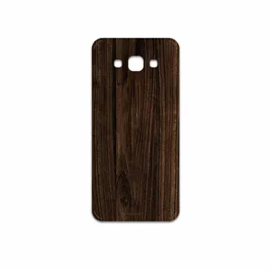 MAHOOT Dark Walnut Wood Cover Sticker for Samsung Galaxy A8 2018