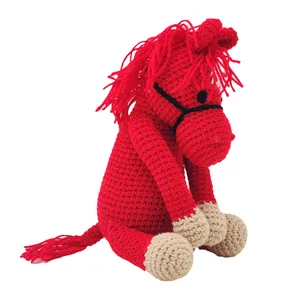 عروسک بافتنی ناب سل مدل الاغ دم دار