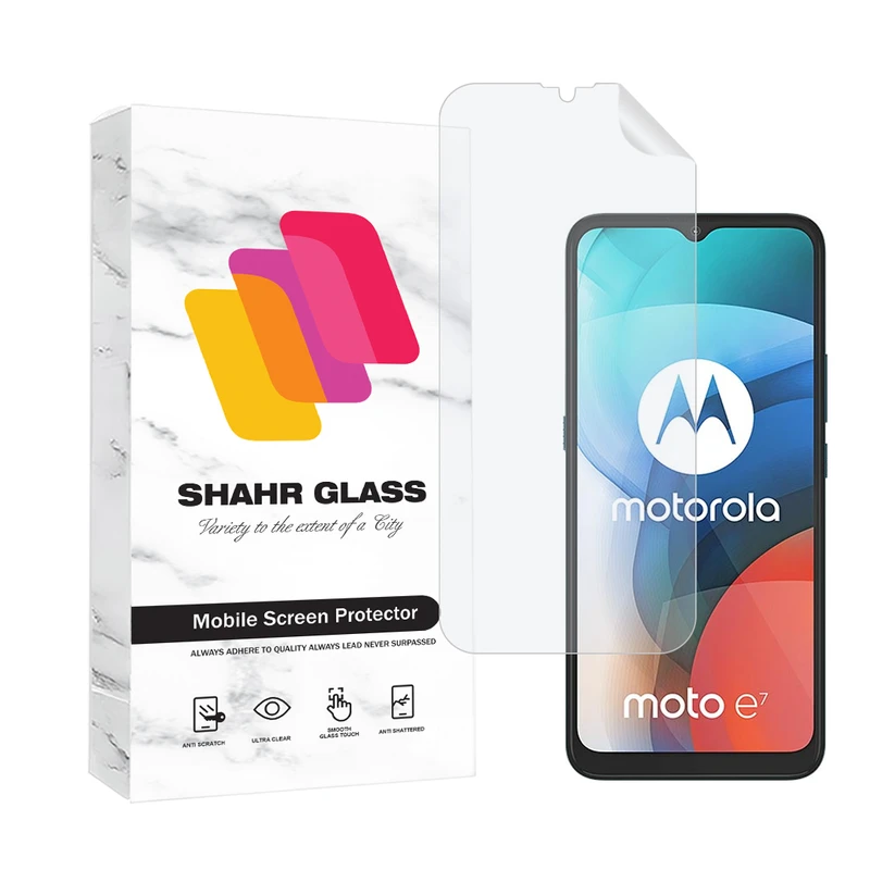     محافظ صفحه نمایش شهر گلس مدل MTNANFSH مناسب برای گوشی موبایل موتورولا Moto E7 