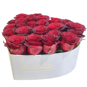 جعبه گل رز هلندی کلبه گل سن سون مدل BX-22072