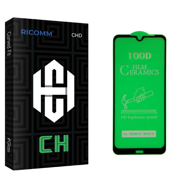 محافظ صفحه نمایش ریکام مدل CH glass مناسب برای گوشی موبایل شیائومی Redmi 8T/ Note 8T