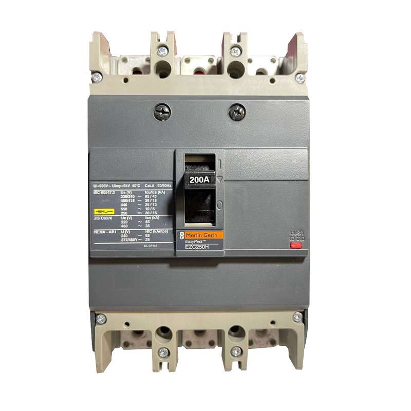 کلید اتوماتیک سه پل 200 آمپر اشنایدر مدل  EasyPact EZC250H3200AA FIX