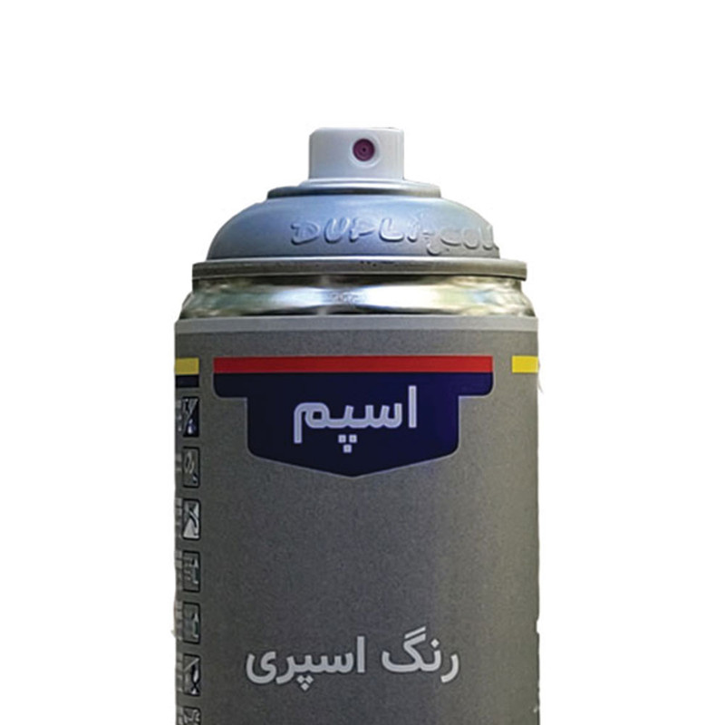 اسپری رنگ نقره ای اسپم مدل matt white حجم 300 میلی لیتر