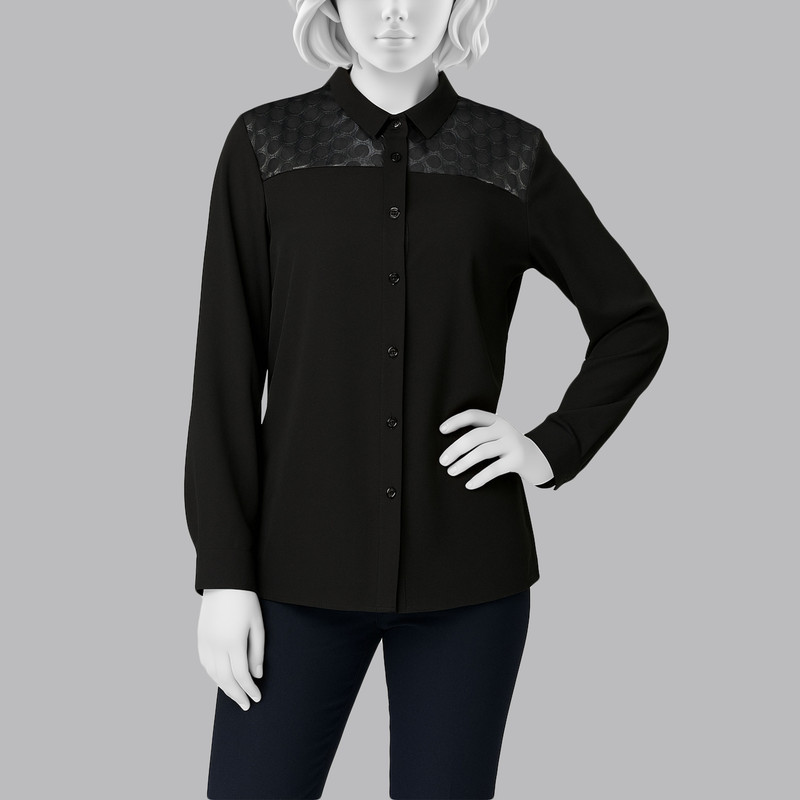 شومیز زنانه فلاویا مدل W1374003SH-BLACK