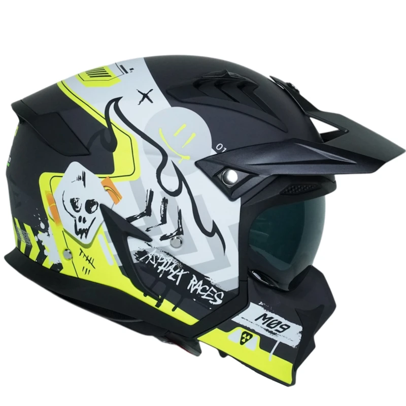 کلاه کاسکت فک جداشونده راپیدو مدل 890+ mt09