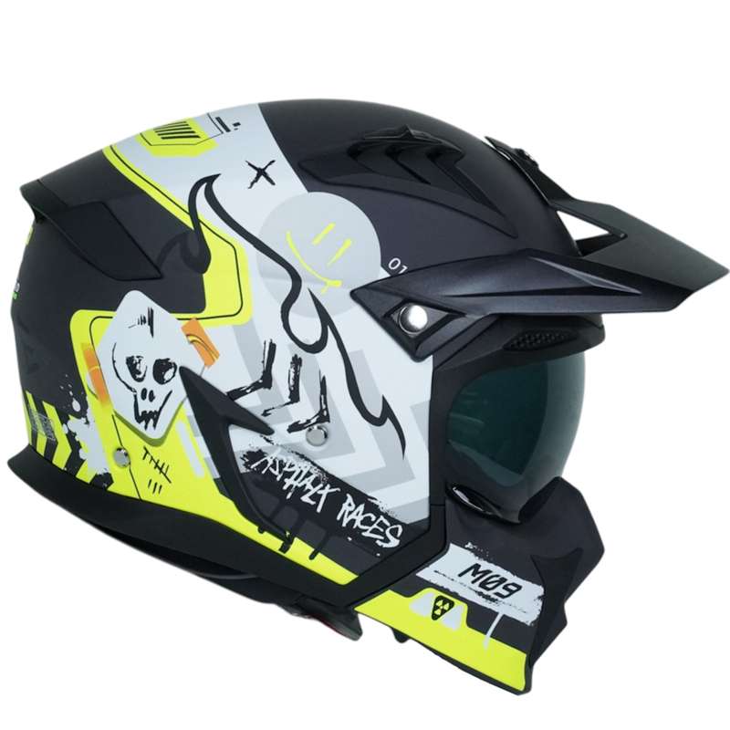 کلاه کاسکت فک جداشونده راپیدو مدل 890+ mt09