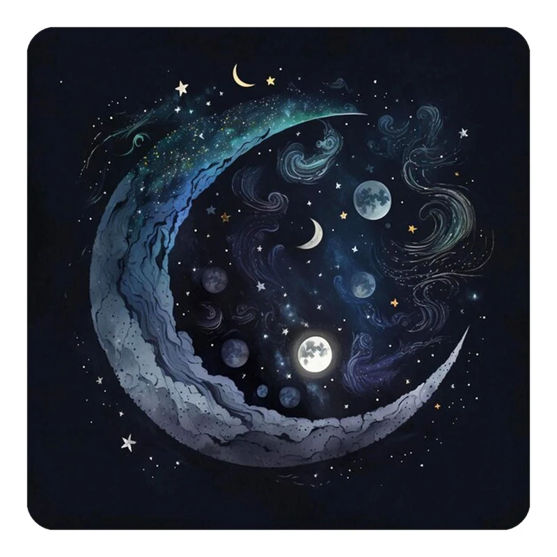 مگنت کاکتی طرح ماه و ستاره مدل mp54059