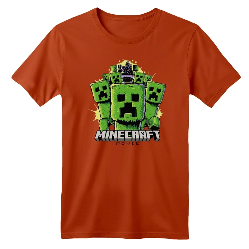 تی شرت آستین کوتاه بچگانه مدل ماینکرفت کد 31