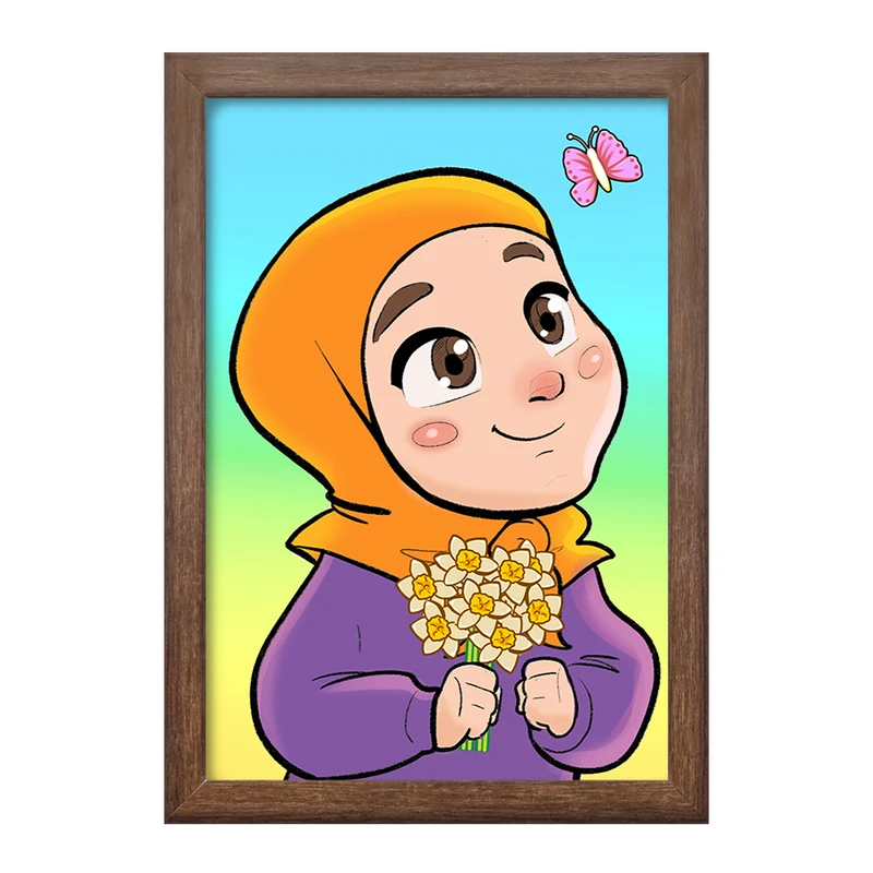 تابلو خندالو طرح نیمه شعبان کودکانه کد 25551