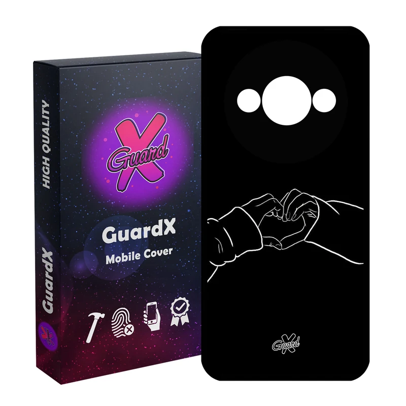 کاور گارد ایکس طرح Love مدل Glass10517 مناسب برای گوشی موبایل شیائومی Redmi A3 4G/ A3X 4G/ Poco C61