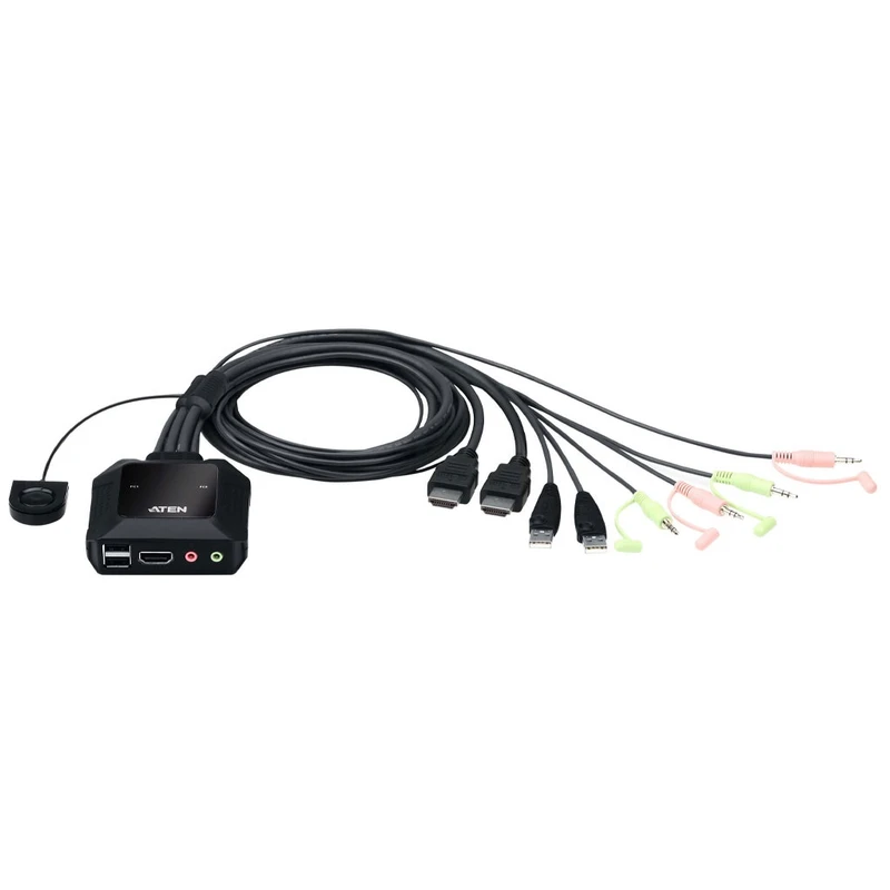 سوییچ 2 پورت USB 4K HDMI آتن مدل CS22H