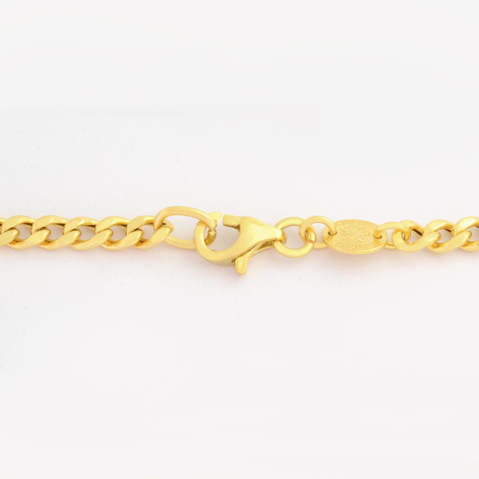 زنجیر طلا 18 عیار زنانه طلای مستجابی مدل گلستانه کد G41 -  - 2