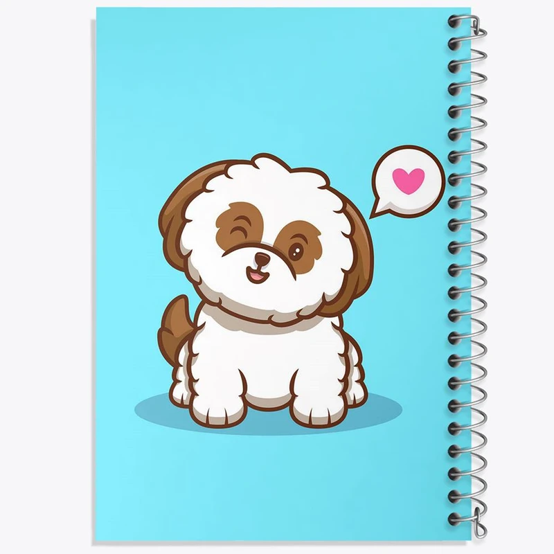 دفتر نقاشی 50 برگ خندالو مدل سگ کد 28286