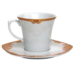 ست فنجان و نعلبکی 12 پارچه چینی پردیس کد 464