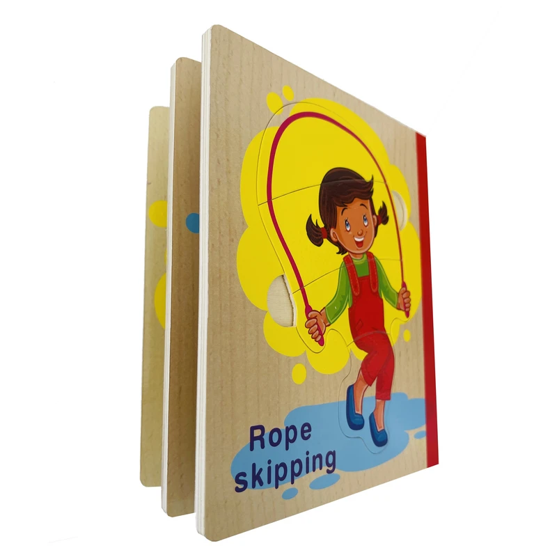 پازل آموزشی مدل کتاب