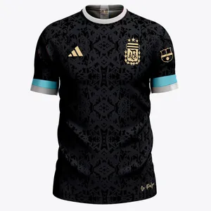 تی شرت آستین کوتاه ورزشی مردانه مدل Argentina Concept 2024