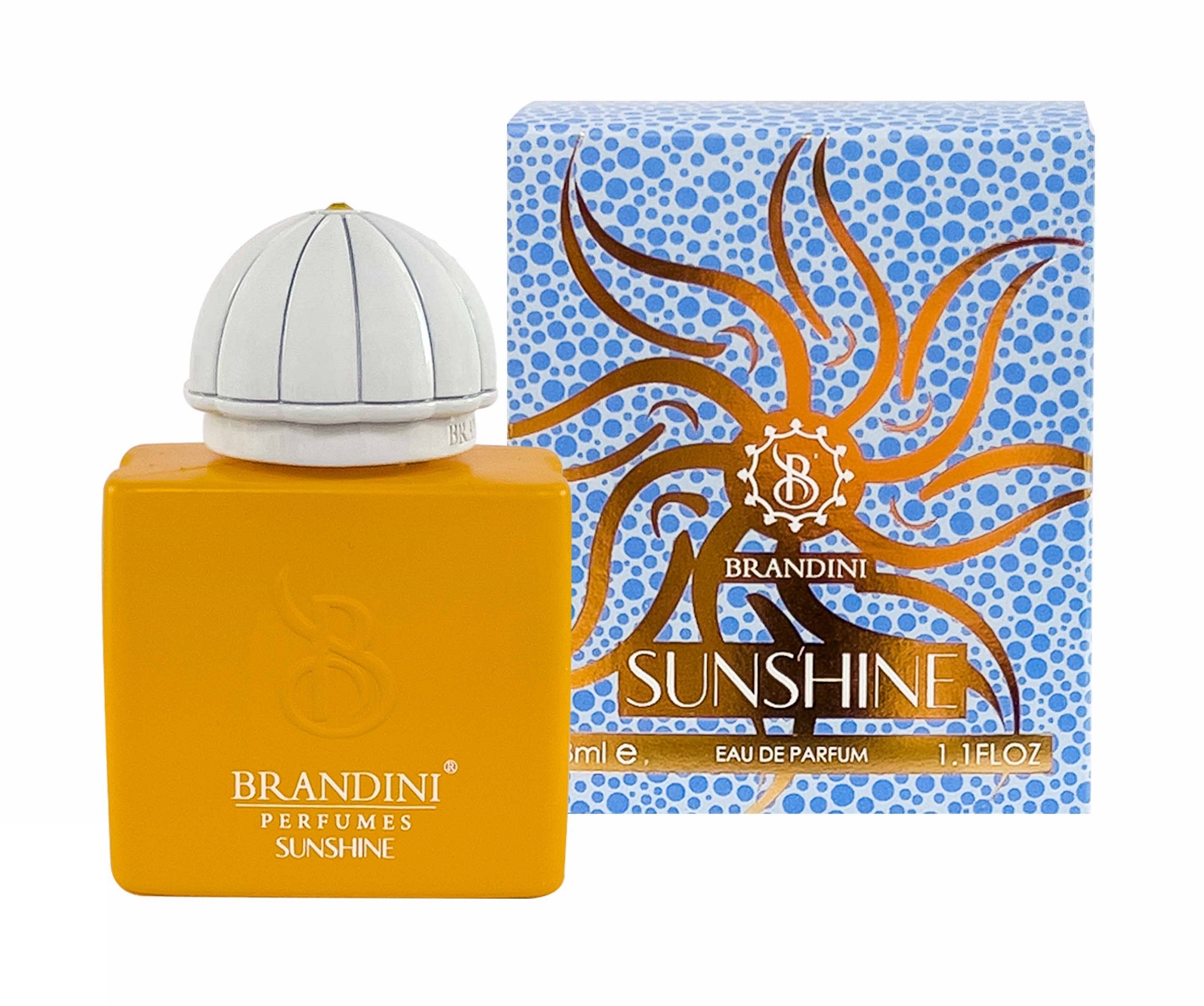 عطر جیبی زنانه برندینی مدل Sunshine حجم 33 میلی لیتر