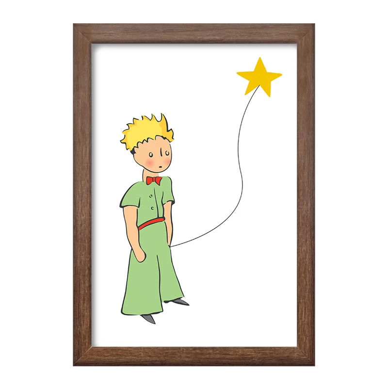 تابلو خندالو طرح شازده کوچولو  کد 1820