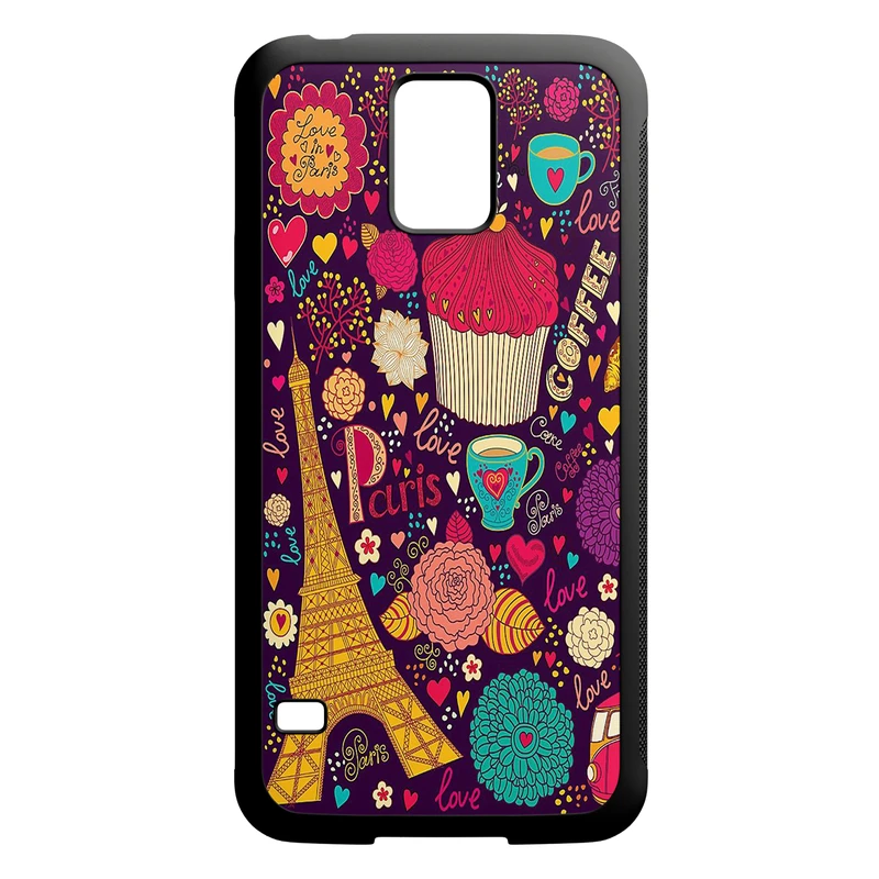 کاور طرح ایفل کد 10663 مناسب برای گوشی موبایل سامسونگ galaxy s5