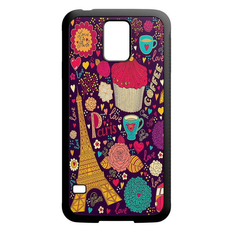 کاور طرح ایفل کد 10663 مناسب برای گوشی موبایل سامسونگ galaxy s5