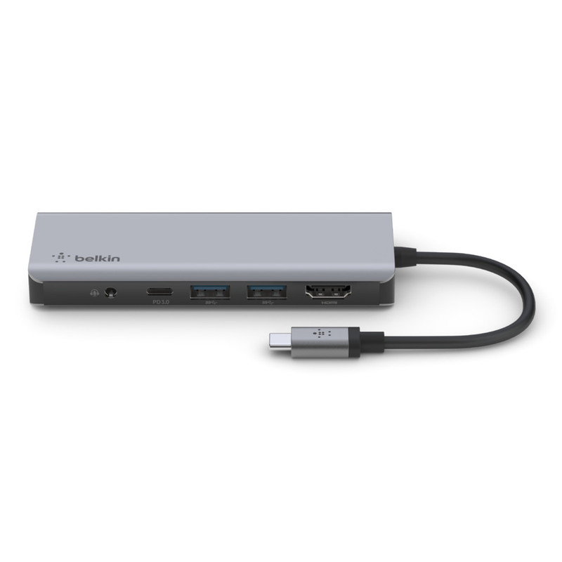 هاب 7 پورت USB-C بلکین مدل AVC009btSGY 3