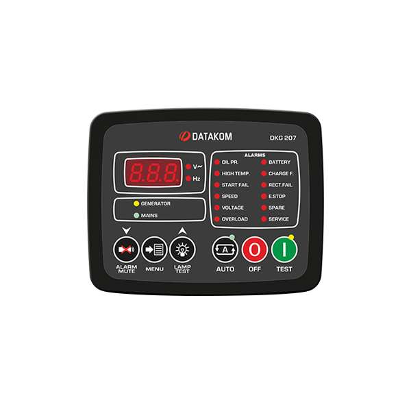 برد کنترل دیزل ژنراتور دیتاکام مدل 207 برد کنترل دیزل ژنراتور دیتاکام مدل 207